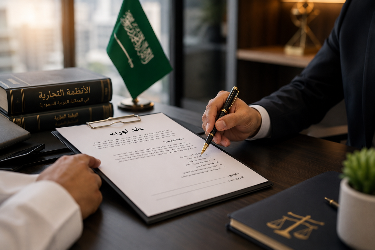 عقود التوريد التجارية في السعودية