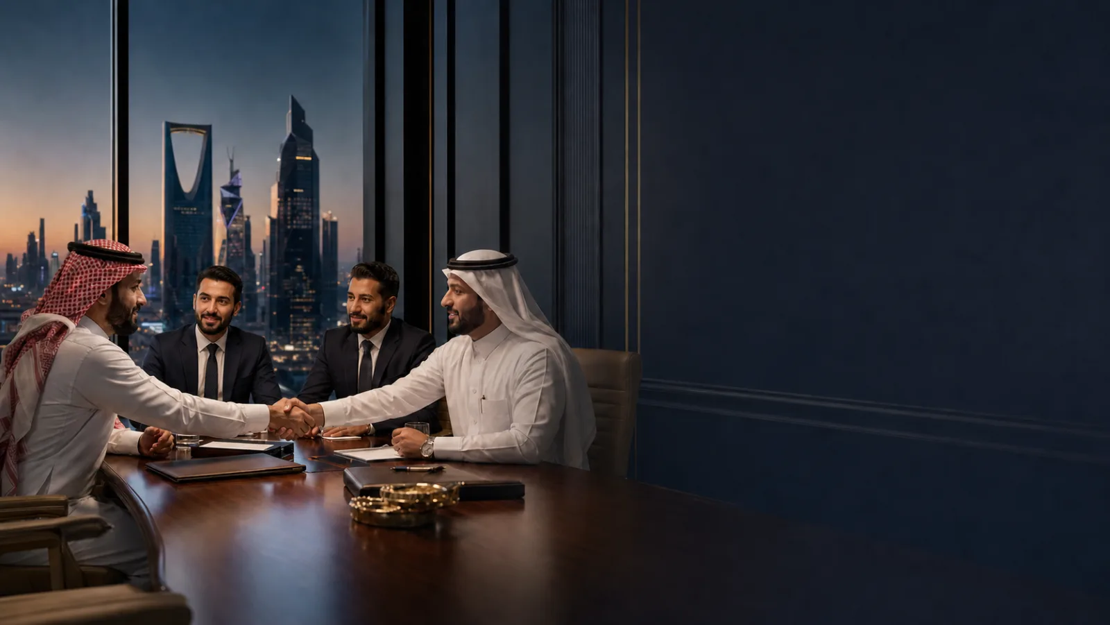 صفقة اندماج واستحواذ شركات في الرياض