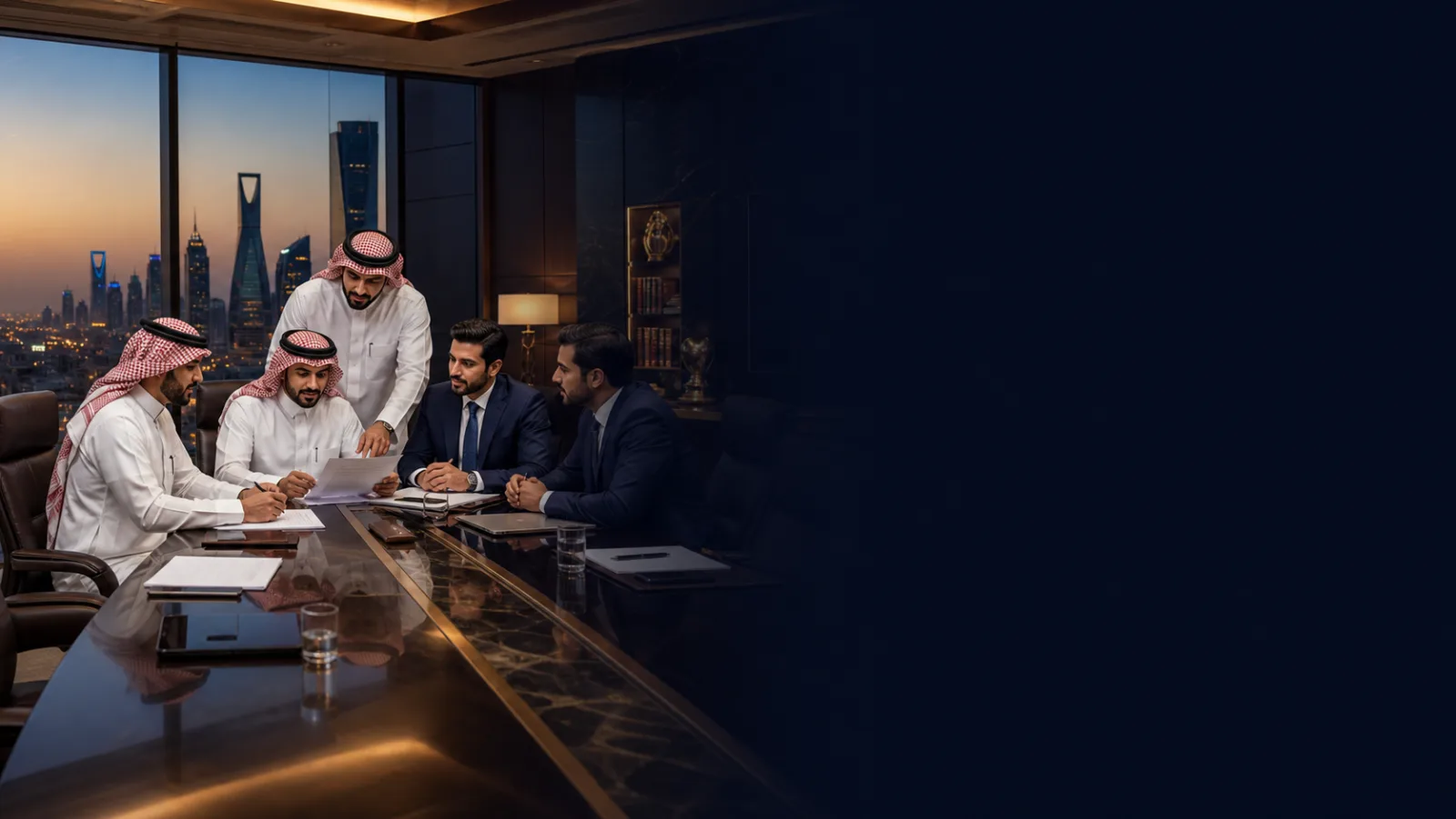 اجتماع مجلس إدارة لمناقشة حوكمة الشركات في السعودية